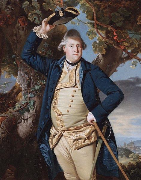 Johann Zoffany George Nassau Clavering, 3rd Earl of Cowper (1738-1789), Florence beyond